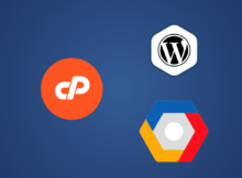 cpanel wordpress bitnami gcp logos